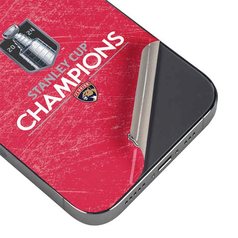 NHL 2024 Stanley Cup Champions Panthers iPhone 16e Skin